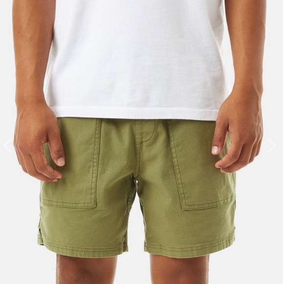 Katin Volley Trail Shorts Olive Green EUC Size L - Picture 2 of 11